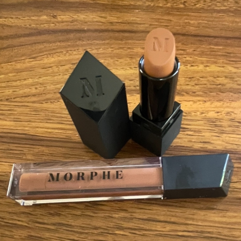 Morphe~”Sweet Tea” Lipstick & Lipgloss Duo
‼️Discontinued in stores‼️